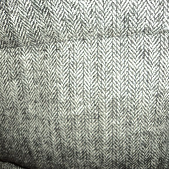 Old Navy Women's S/P Vest Gray Tweed Zipper Front Stand Up Collar Fleece Lined - Picture 10 of 13